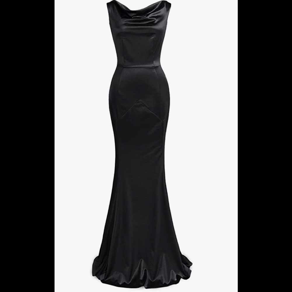 Black evening dress